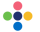 multi color plus icon